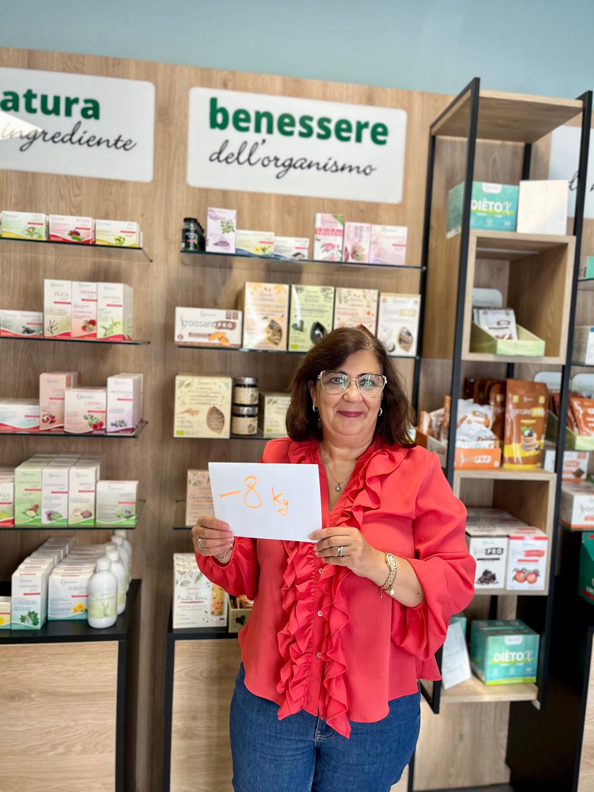 Foto 3: testimonianza di un percorso nel centro Diètnatural di Catania